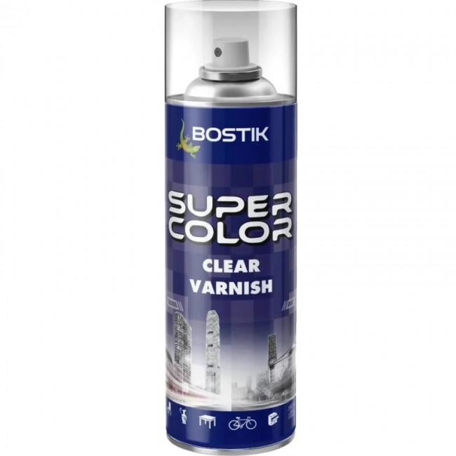 Bostik βερνίκι σε σπρέι 400 ml διάφανο γυαλιστερό