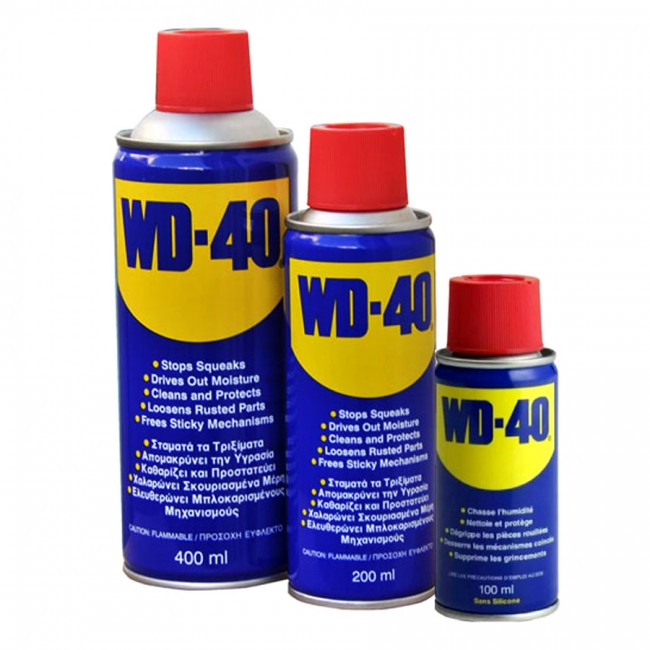 WD-40 αντισκωριακό - λιπαντικό σπρέι σε 100, 200 & 400 ml 