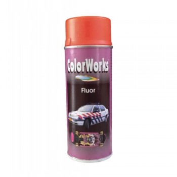 Colorworks σπρέι 400 ml φθορίζον κόκκινο