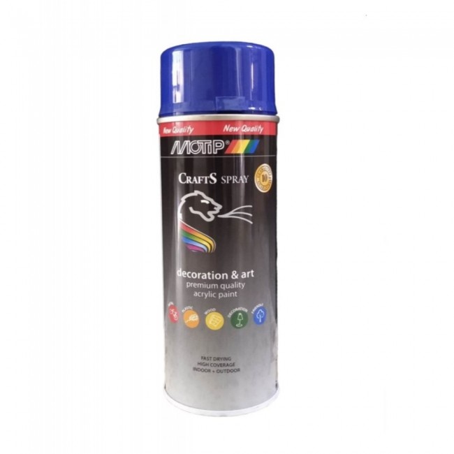 Motip σπρέι 400 ml Ral 5002 μπλε γυαλιστερό