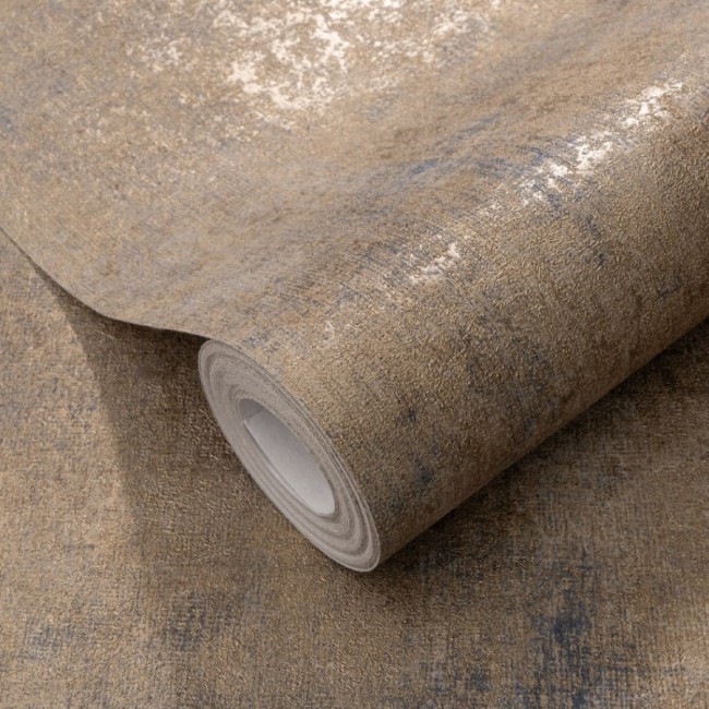 Erismann Elle Decoration 4 ταπετσαρία τοίχου 10438-20 εφέ γύψου χρυσό & μπλε