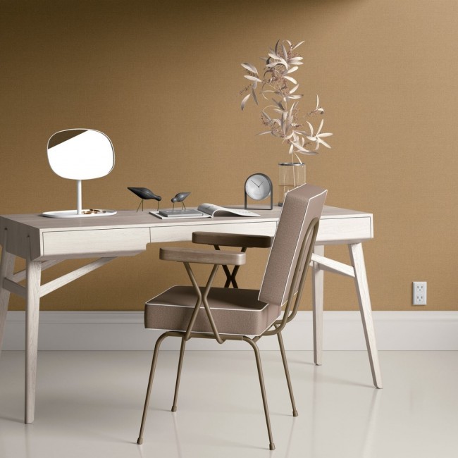 Erismann Elle Decoration 4 ταπετσαρία τοίχου 10444-30 μονόχρωμη καφέ - χρυσό