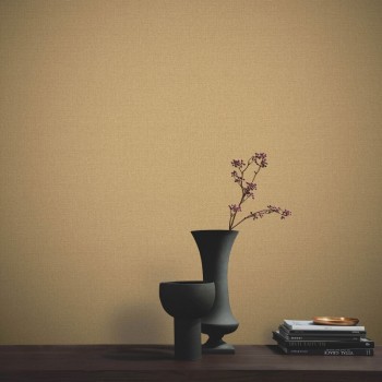 Erismann Elle Decoration 4 ταπετσαρία τοίχου 10444-30 μονόχρωμη καφέ - χρυσό