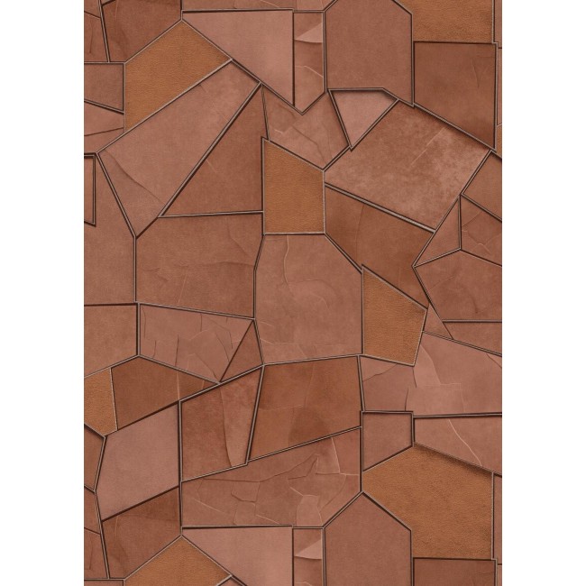 Erismann Elle Decoration 4 ταπετσαρία τοίχου 10445-13 απομίμηση μωσαϊκού τερακότα