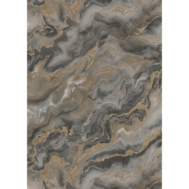 Erismann Elle Decoration 4 ταπετσαρία τοίχου 10447-37 απομίμηση μάρμαρου καφέ - μπεζ