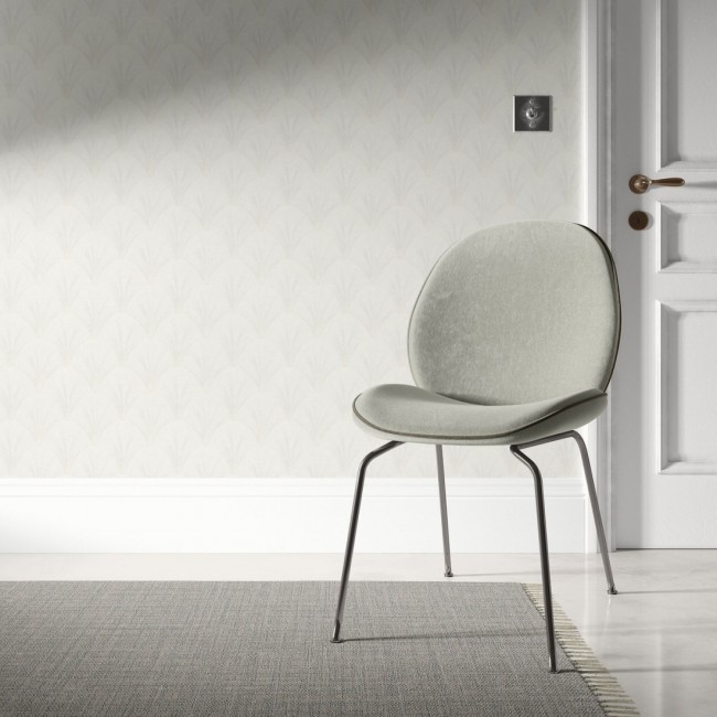 Erismann Elle Decoration 4 ταπετσαρία τοίχου 10451-31 μοτίβο λευκό