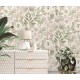 Erismann Secret Garden ταπετσαρία τοίχου 10506-05 φλοράλ λευκό και ροζ
