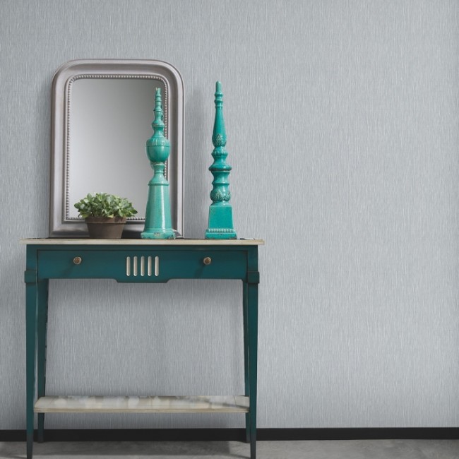 Erismann Secret Garden ταπετσαρία τοίχου 10510-43 μονόχρωμη γκρι - μπλε