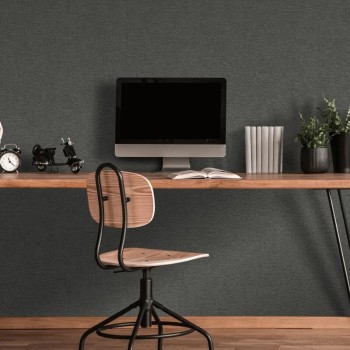 Erismann Secret Garden ταπετσαρία τοίχου 10510-47 μονόχρωμη ανθρακί