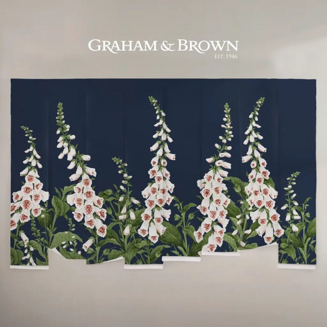 Graham and Brown Concerto εξατομικευμένη φωτοταπετσαρία 139937 φλοράλ μπλε