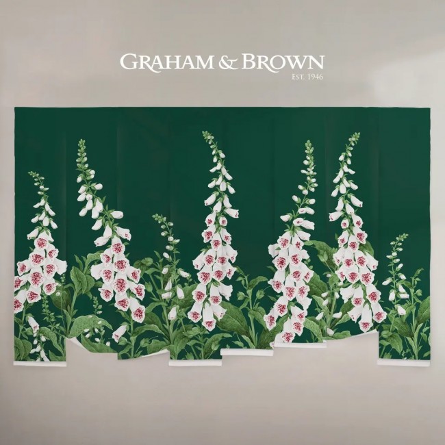 Graham and Brown Concerto εξατομικευμένη φωτοταπετσαρία 139901 φλοράλ πράσινο emerald