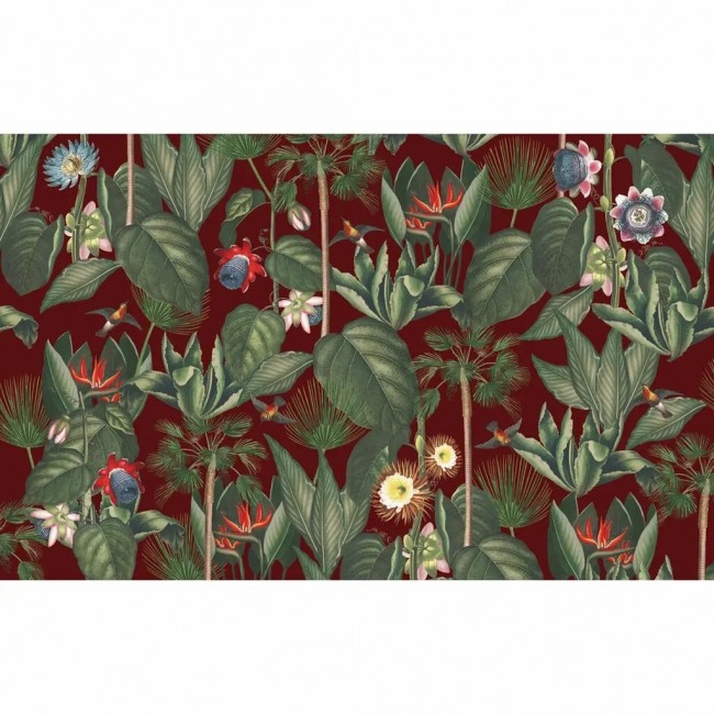 Graham and Brown The Bespoke Collection εξατομικευμένη φωτοταπετσαρία 112476 φλοράλ κόκκινη