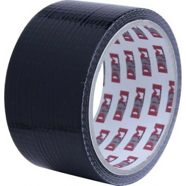 Den Braven αυτοκόλλητη υφασμάτινη ταινία 50 mm x 10 m μαύρη