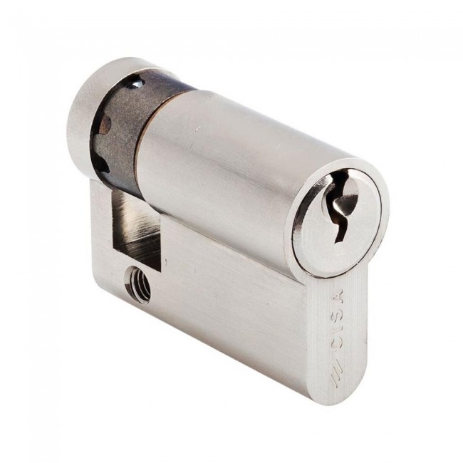 Cisa αφαλός απλός μισός 40 mm 30 - 10 νίκελ