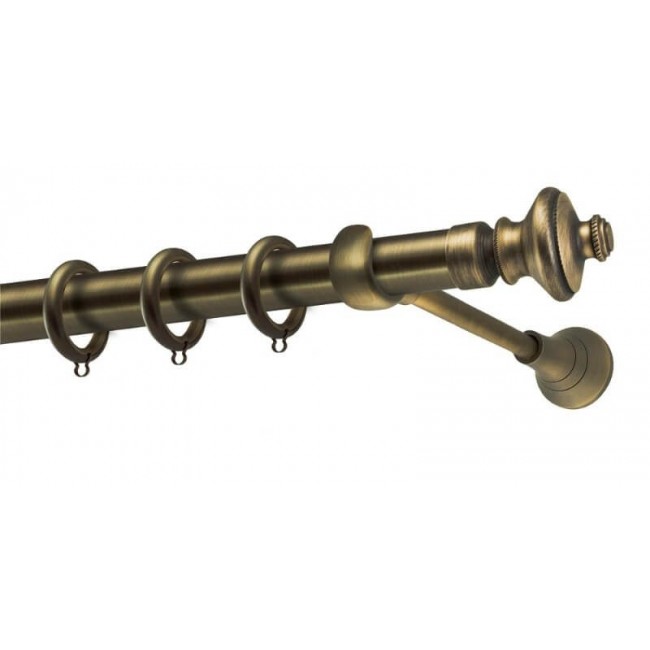 Perfect κουρτινόξυλο Κέα Φ25 μπρονζέ