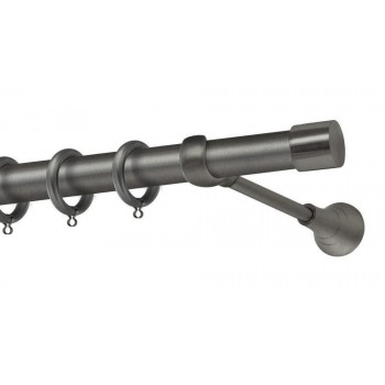 Perfect κουρτινόξυλο Πόρος Φ25 ανθρακί