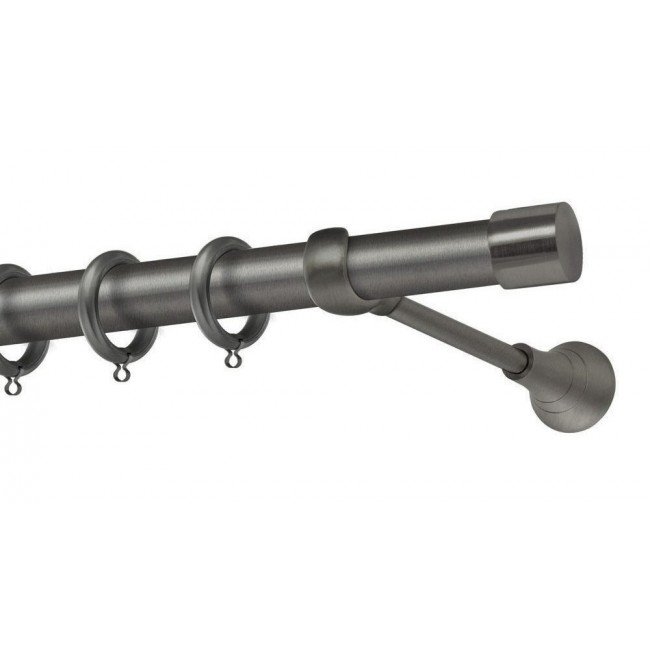 Perfect κουρτινόξυλο Πόρος Φ25 ανθρακί