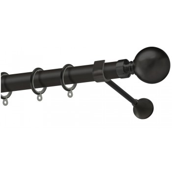 Perfect κουρτινόξυλο Ρόδος Φ25 μαύρο