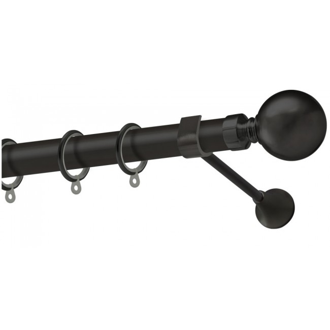 Perfect κουρτινόξυλο Ρόδος Φ25 μαύρο