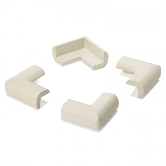 Inofix προστατευτικό γωνίας για έπιπλα σετ 4 τεμαχίων λευκό