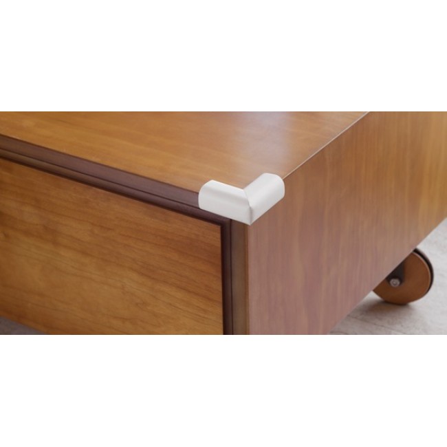 Inofix προστατευτικό γωνίας για έπιπλα σετ 4 τεμαχίων λευκό