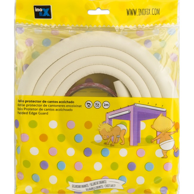 Inofix προστατευτικό μαξιλαράκι για έπιπλα λευκό 2 m