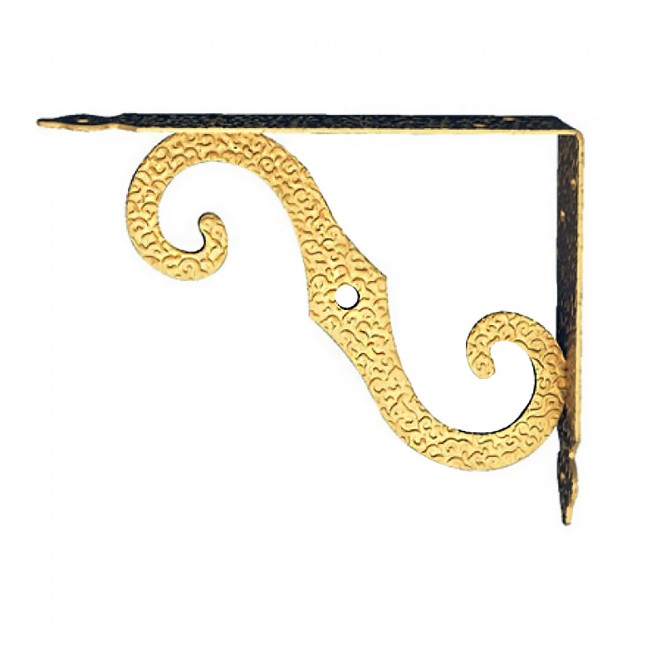 Γωνία ραφιών Arte 3 διαστάσεις χρυσό