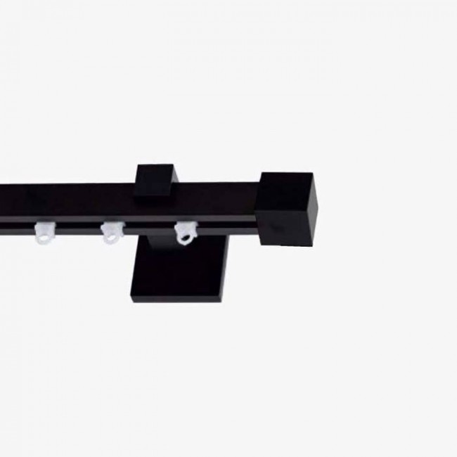 Frans σιδηρόδρομος μονός ή διπλός Texas μαύρος