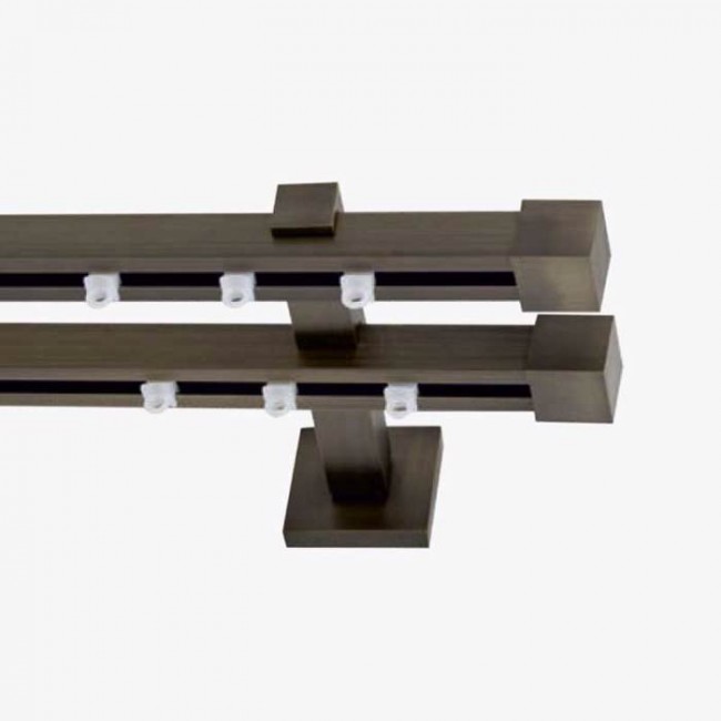 Frans σιδηρόδρομος μονός ή διπλός Texas μπρονζέ