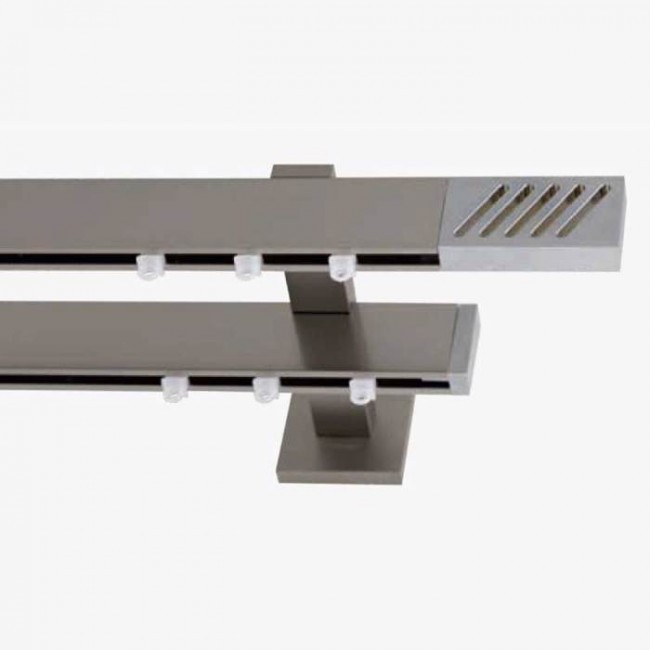 Frans σιδηρόδρομος μονός ή διπλός Line inox